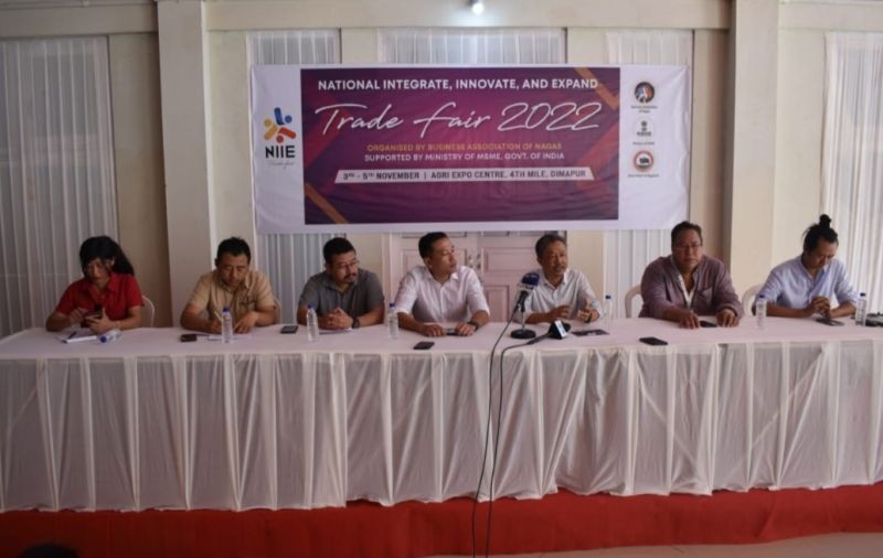 The national trade fair is set to take place between Nov 3-5 stated officials of BAN and MSME during the press conference on October 31 DIPR Photo)